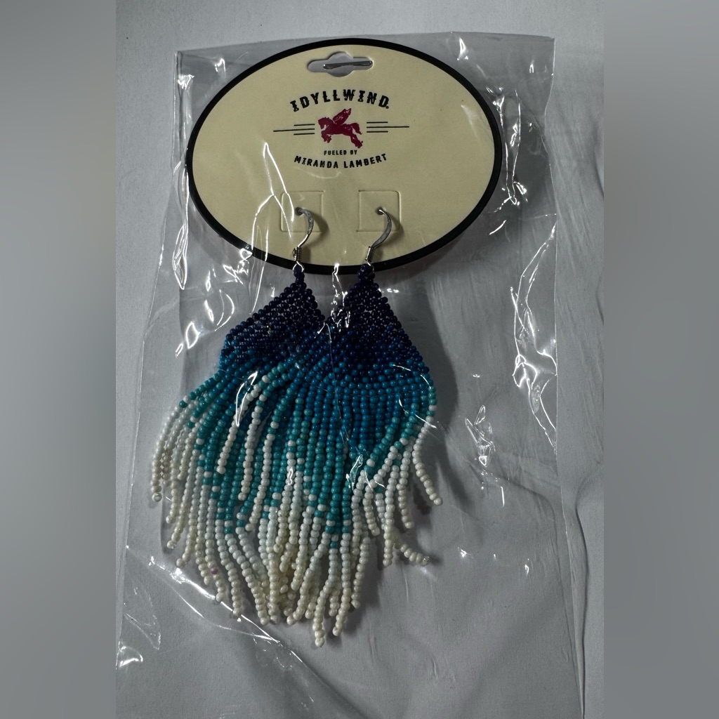 Idyllwind Oceanic Beaded Fringe Earrings